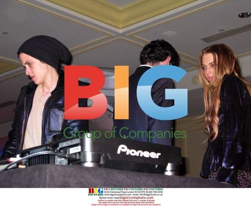 Lindsay Lohan and Samantha Ronson at Declare Yourself event