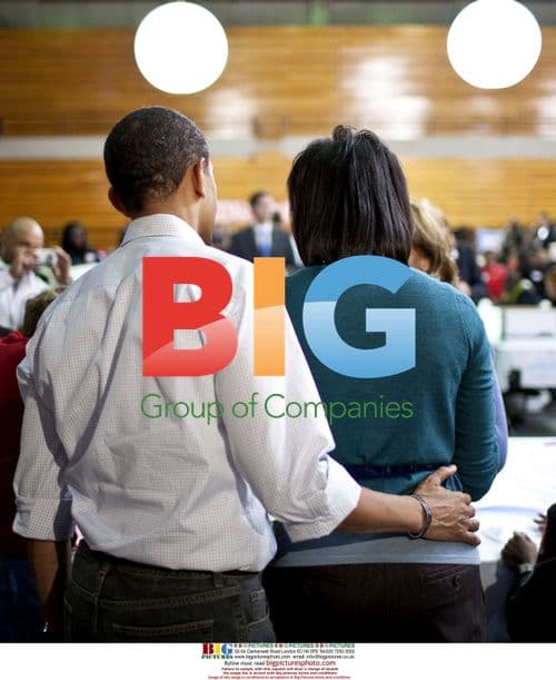 President-elect Obama & Michelle volunteer