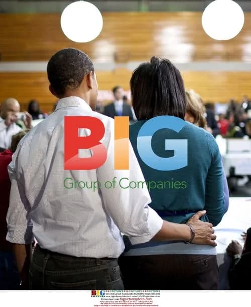 President-elect Obama & Michelle volunteer