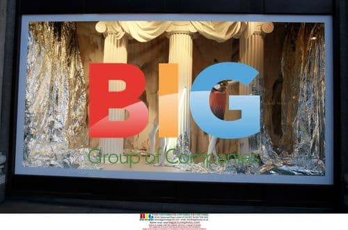 Selfridges Greco Roman Display, London