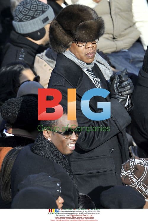 Jay-Z and Diddy attend Obama's inauguration
