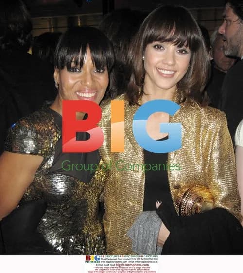Kerry Washington and Jessica Alba at Huffington Post party