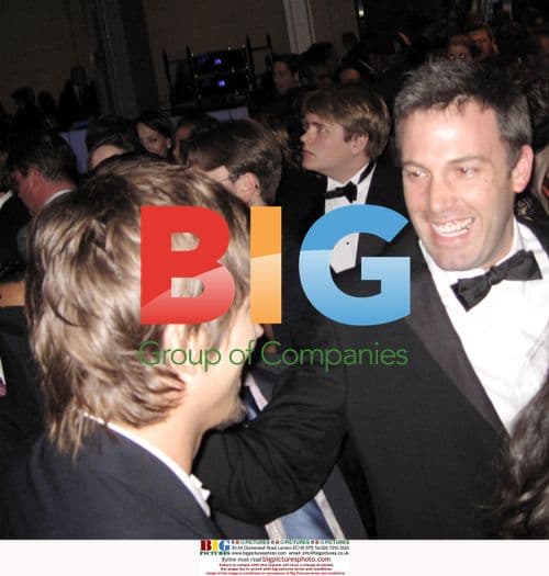 Ashton Kutcher and Ben Affleck at Huffington Post Event