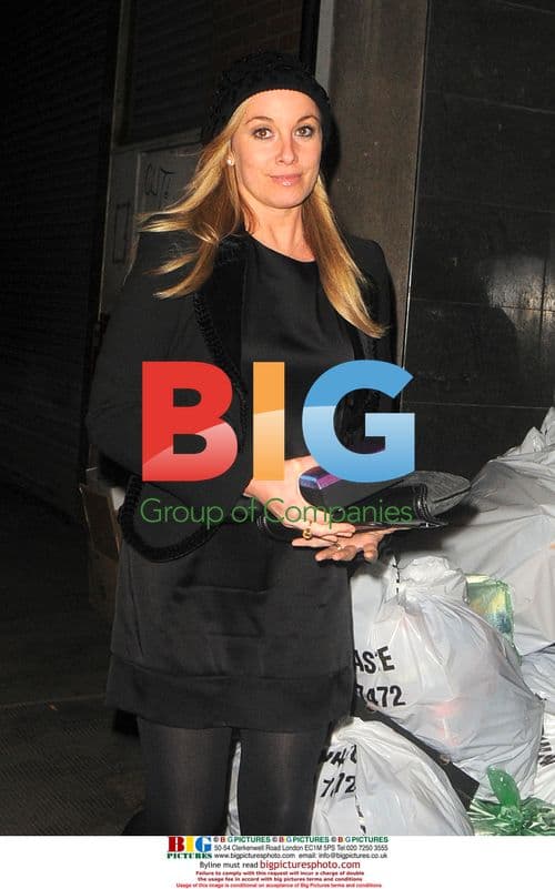 Tamzin Outhwaite Leaving The Ivy Restaurant