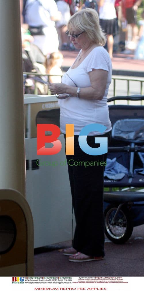 Judy Finnigan and Richard Madeley at Magic Kingdom