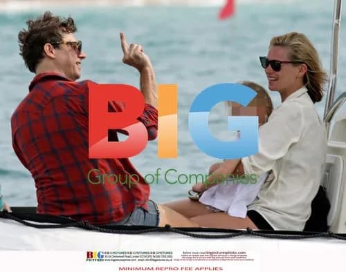Kate Moss on Yacht in Thailand