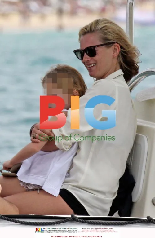 Kate Moss and Family on Thailand Yacht
