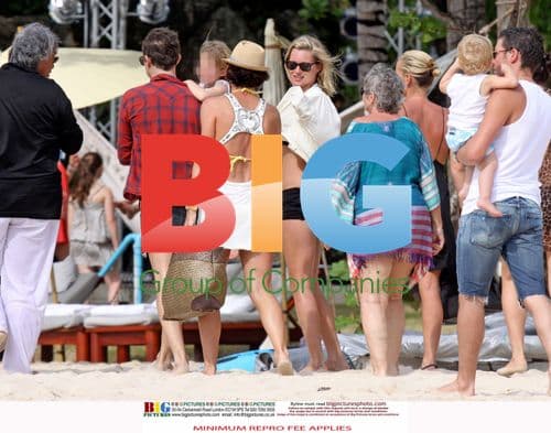 Kate Moss and Family on Thailand Yacht