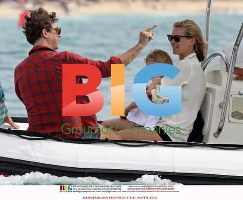 Kate Moss Family Yacht Vacation in Thailand