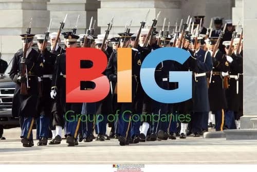 Military Guardsmen March for Obama Inauguration