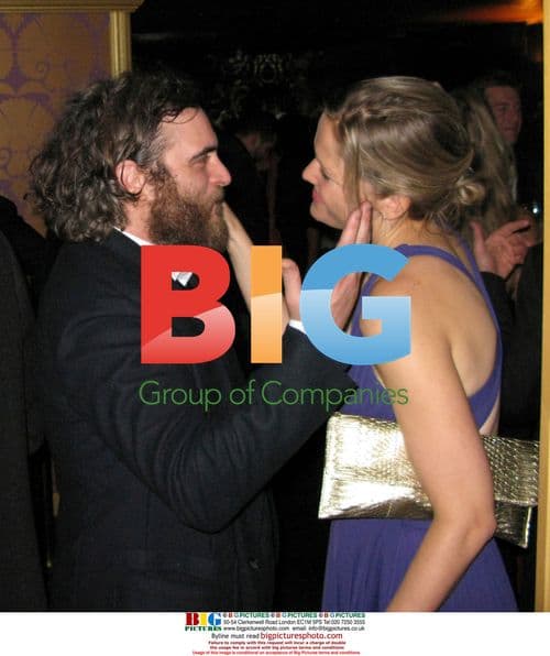 Joaquin Pheonix at Obama's Inauguration Party