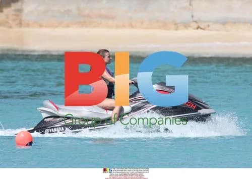 Coleen Rooney on Caribbean Beach Vacation