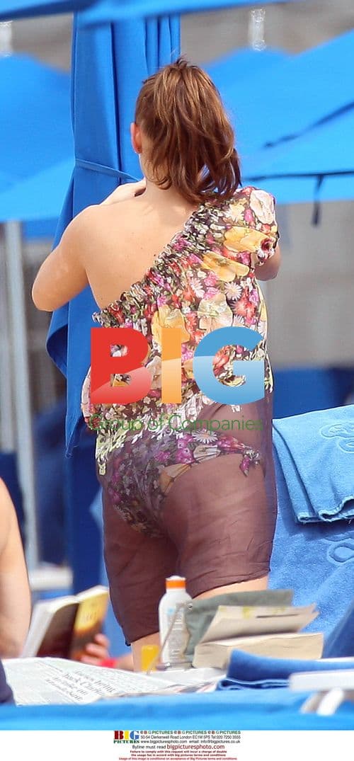 Coleen Rooney Beach Break