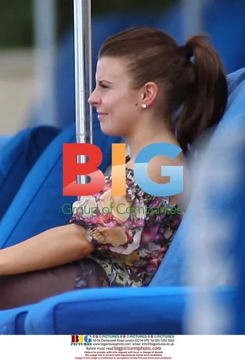 Coleen Rooney on Caribbean Beach