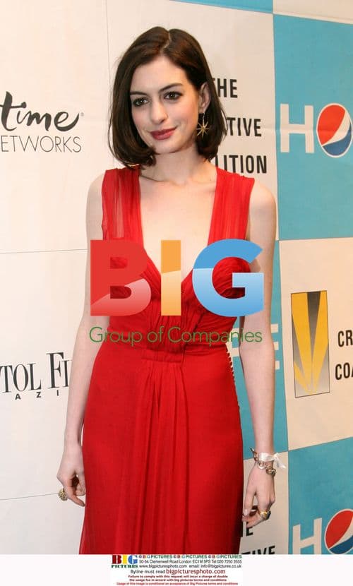 Anne Hathaway at Creative Coalition's Inaugural Ball