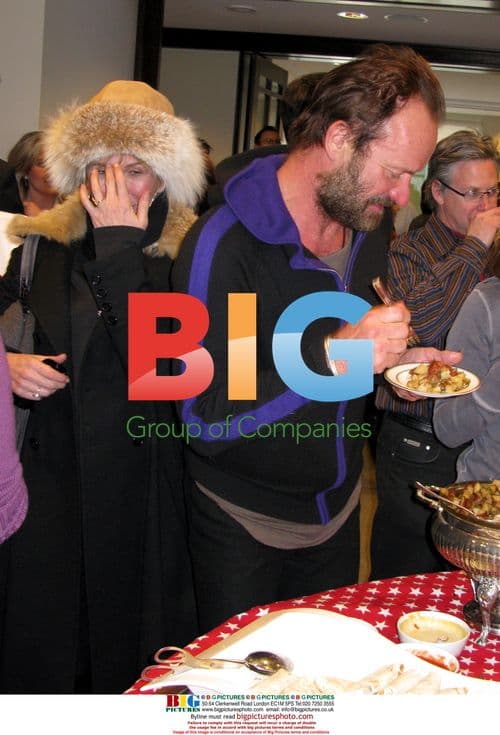 Trudie Styler and Sting at Obama Inauguration