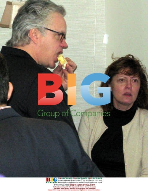Tim Robbins and Susan Sarandon at Obama Inauguration Brunch