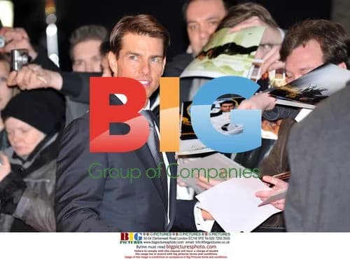 Tom Cruise at Valkyrie premiere