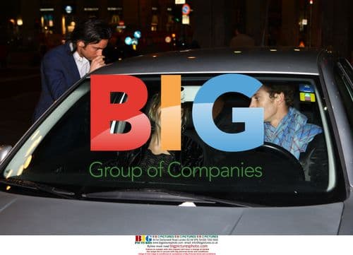 Pierre Casiraghi and Beatrice Borromeo leave Diesel party