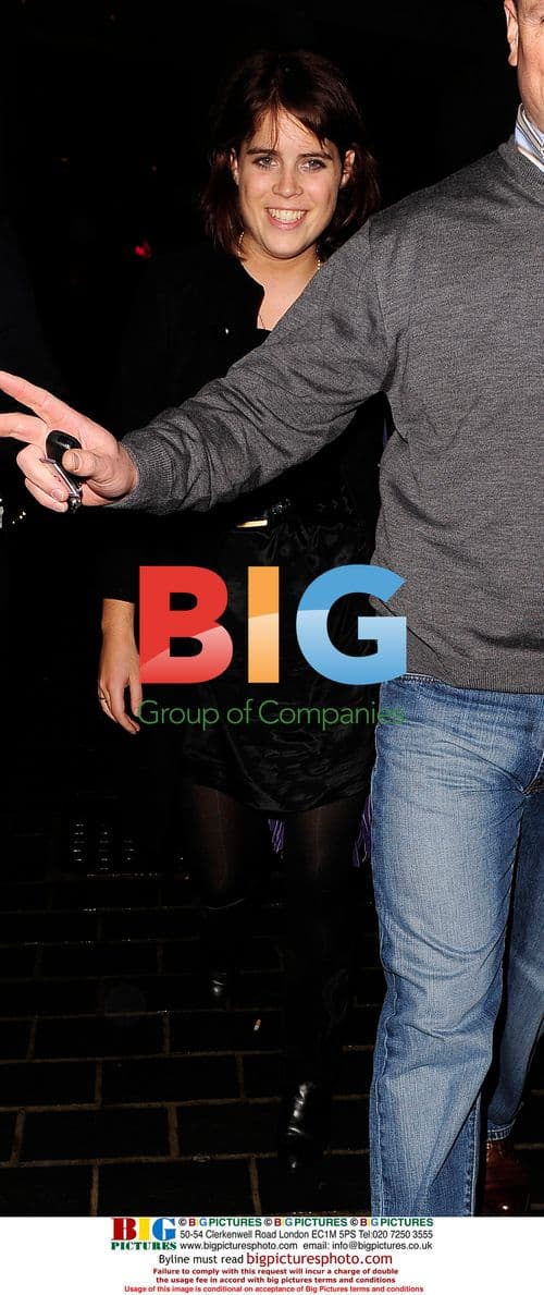 Princesses Beatrice and Eugenie Night Out