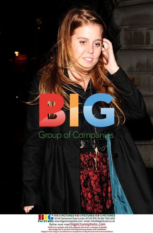 Princesses Beatrice and Eugenie Spotted Leaving The Cuckoo Club