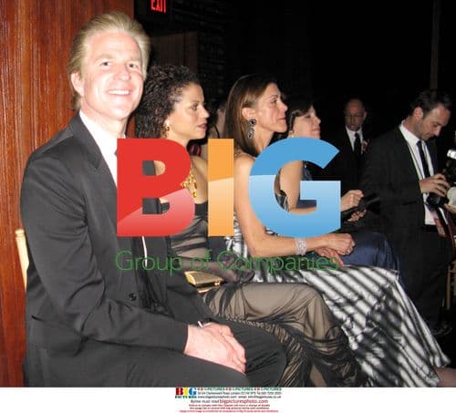 Mathew Modine, Tamara Tunie and Wendi Malick at Obama Inauguration Ball