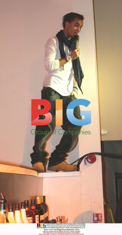 JLS perform and meet fans in St Helens, UK