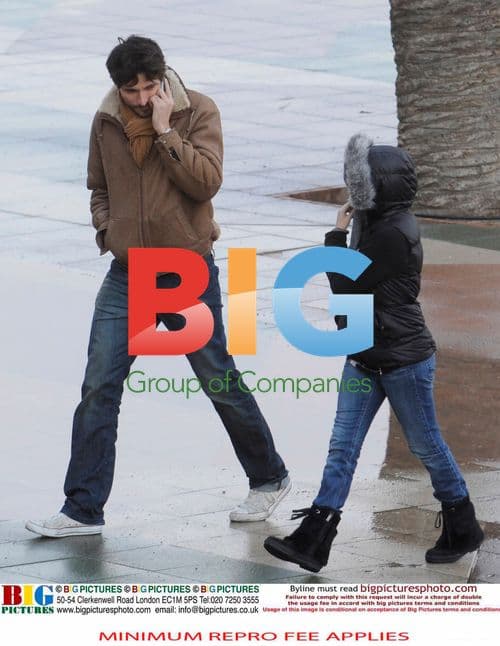 Kylie Minogue and Andres Velencoso in Barcelona