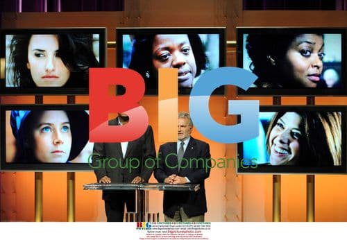 Forest Whitaker and Sid Ganis at Academy Awards