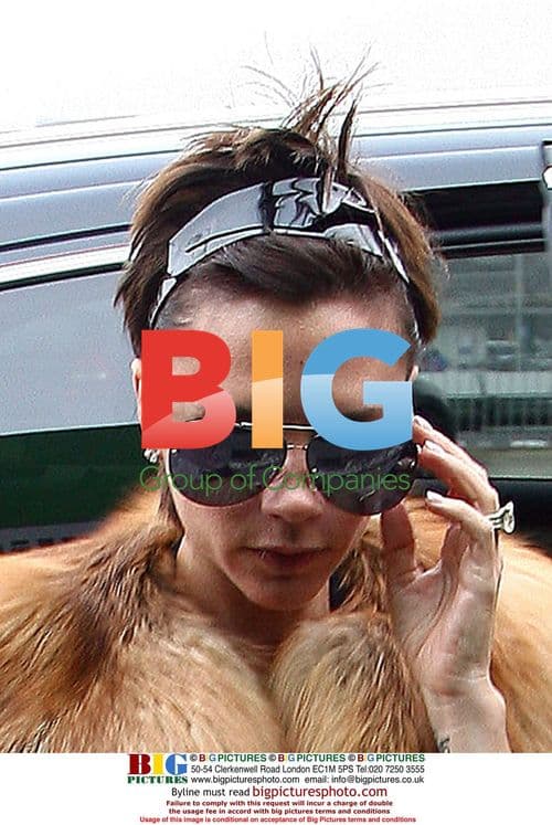 Victoria Beckham Arrives at Milan Airport