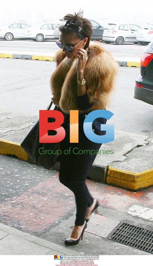 Victoria Beckham at Milan Airport