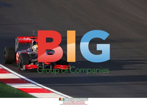 Lewis Hamilton at McLaren Mercedes MP4-24 testing