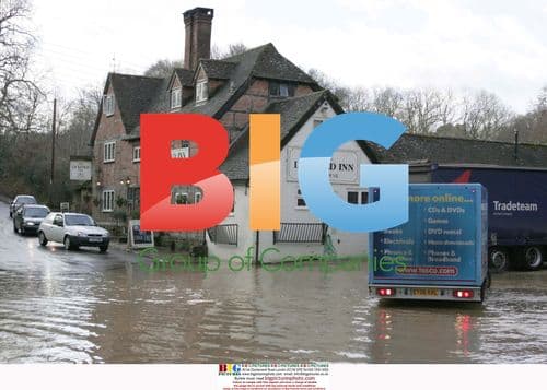 Chris Evans' Pub Threatened by Flooding