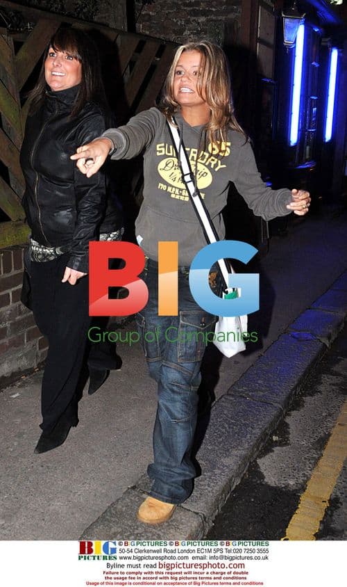 Kerry Katona Gets 4-Hour Hair Treatment