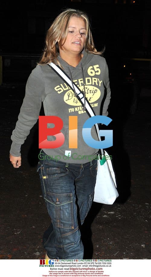 Kerry Katona Gets 4-Hour Hair Treatment