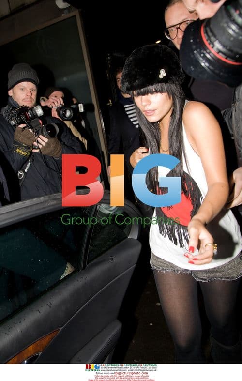 Lily Allen's Night Out in London