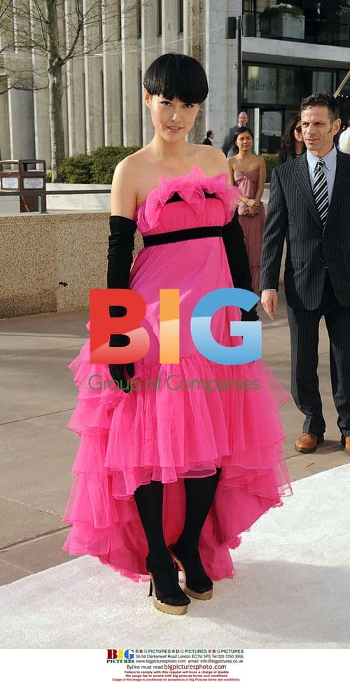 Rinko Kikuchi at "La Fille Du Regiment" Opera Opening