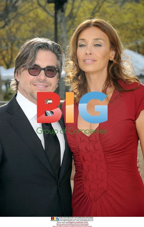 Olatz Schnabel at "La Fille Du Regiment" opera opening