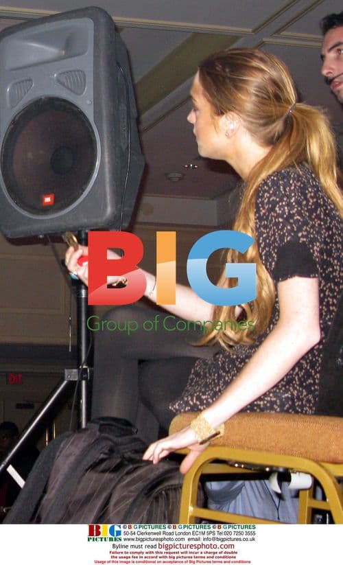 Lindsay Lohan and Samantha Ronson at Declare Yourself event