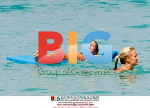 Coleen Rooney swimming on holiday