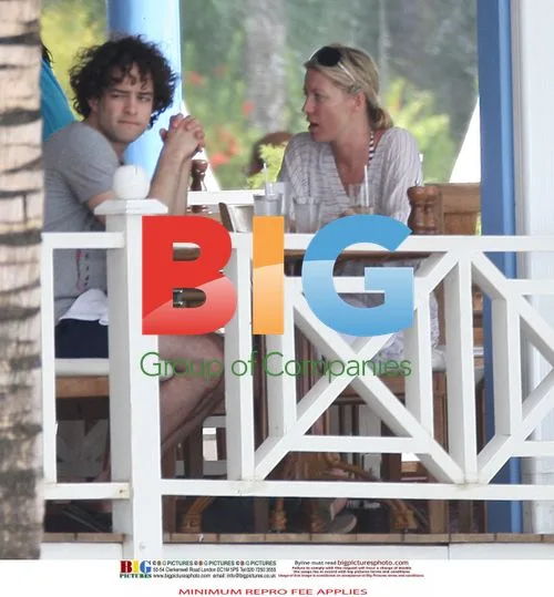 Denise Van Outen and Lee Mead's Caribbean Vacation