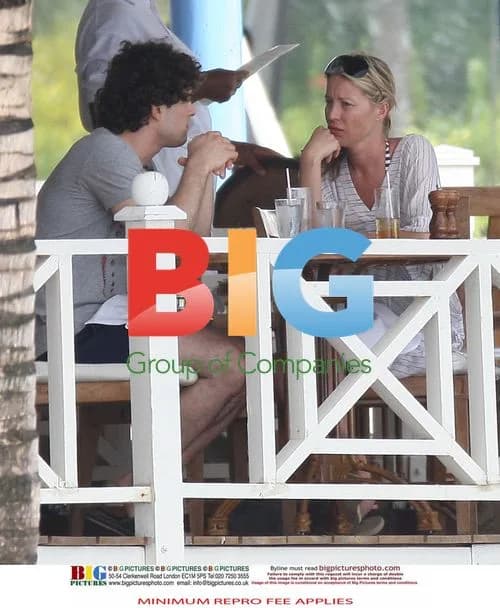 Denise Van Outen and Lee Mead on Caribbean Vacation