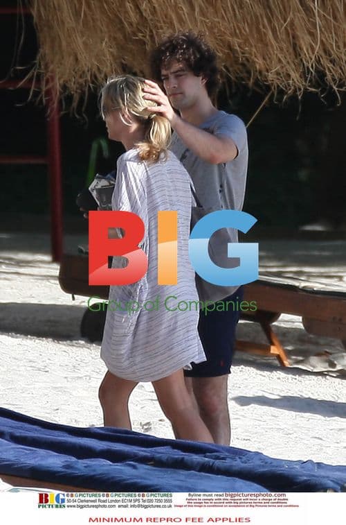 Denise Van Outen and Lee Mead in Caribbean