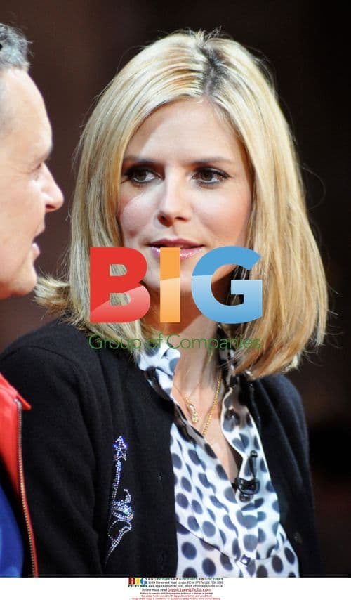 Heidi Klum films German fashion TV show in Las Vegas