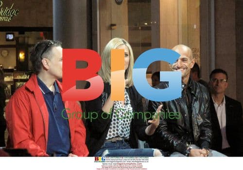 Heidi Klum filming fashion TV show in Las Vegas