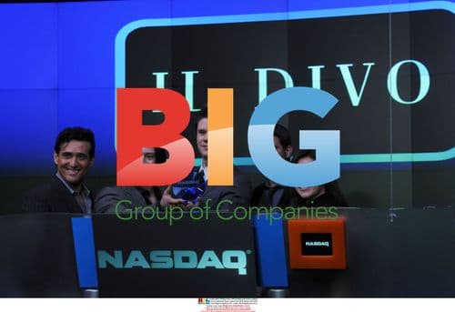 Il Divo at NASDAQ Closing Bell