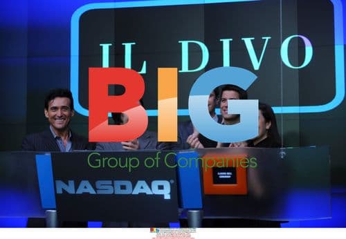 Il Divo Band at NASDAQ Closing Bell