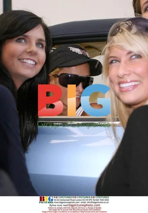 Paris Hilton walks around in Beverly Hills