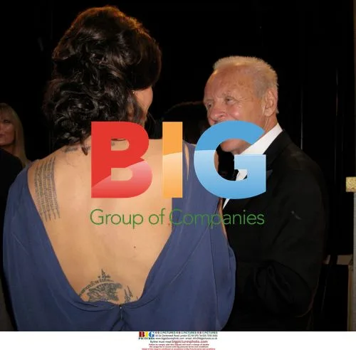 Angelina Jolie and Sir Anthony Hopkins at SAG Awards
