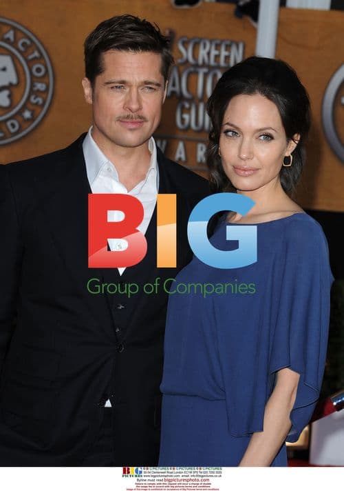 Brad Pitt and Angelina Jolie at SAG Awards